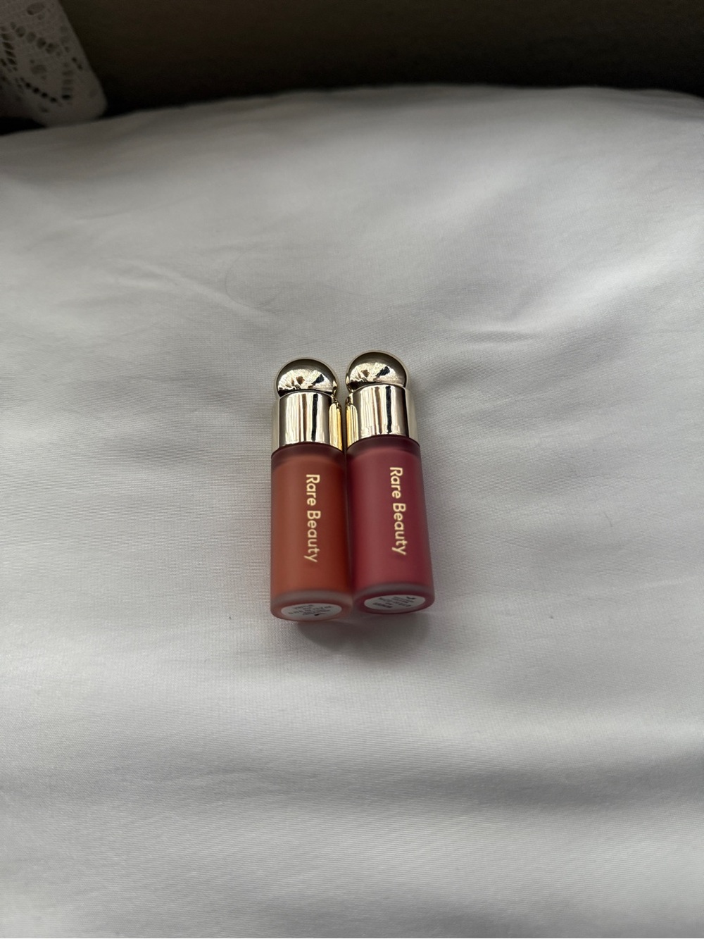 Rare Beauty Mini Liquid Blushes in Virtue and Wonder